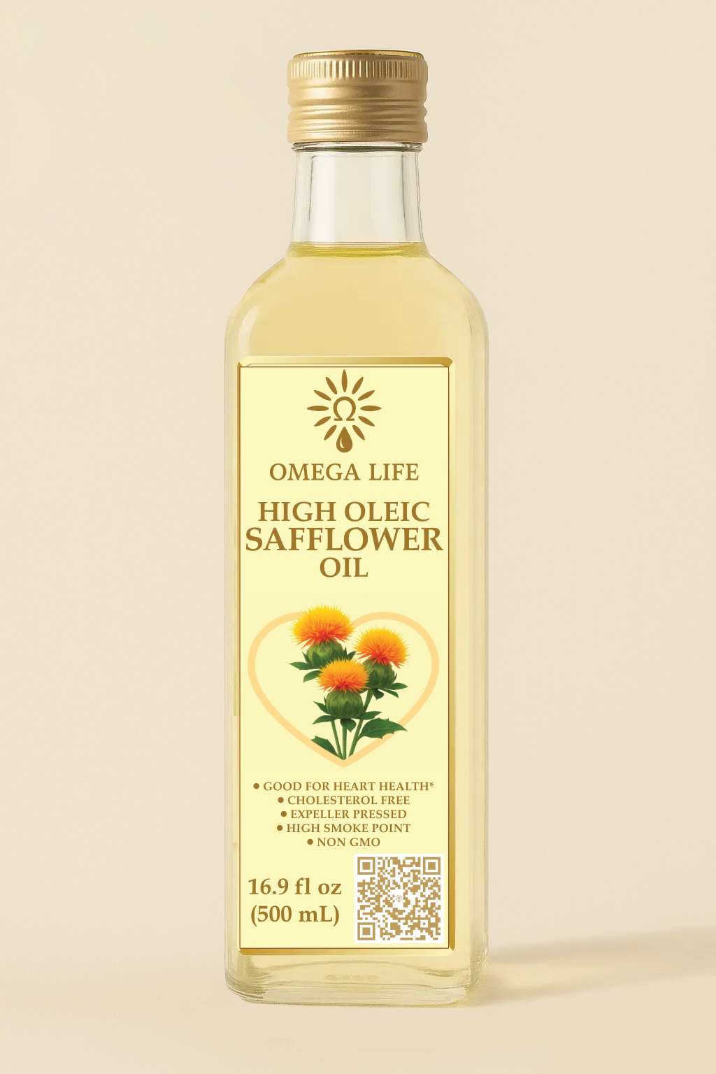 High-Oleic Safflower Oil